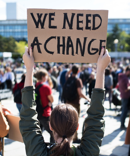 We need a change
