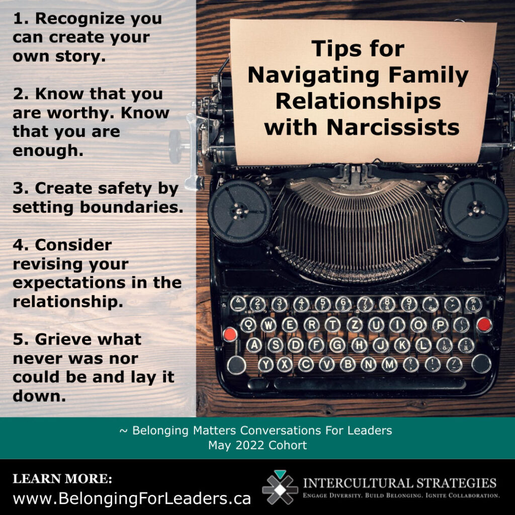 Tips for Navigating Family Relationships with Narcissists