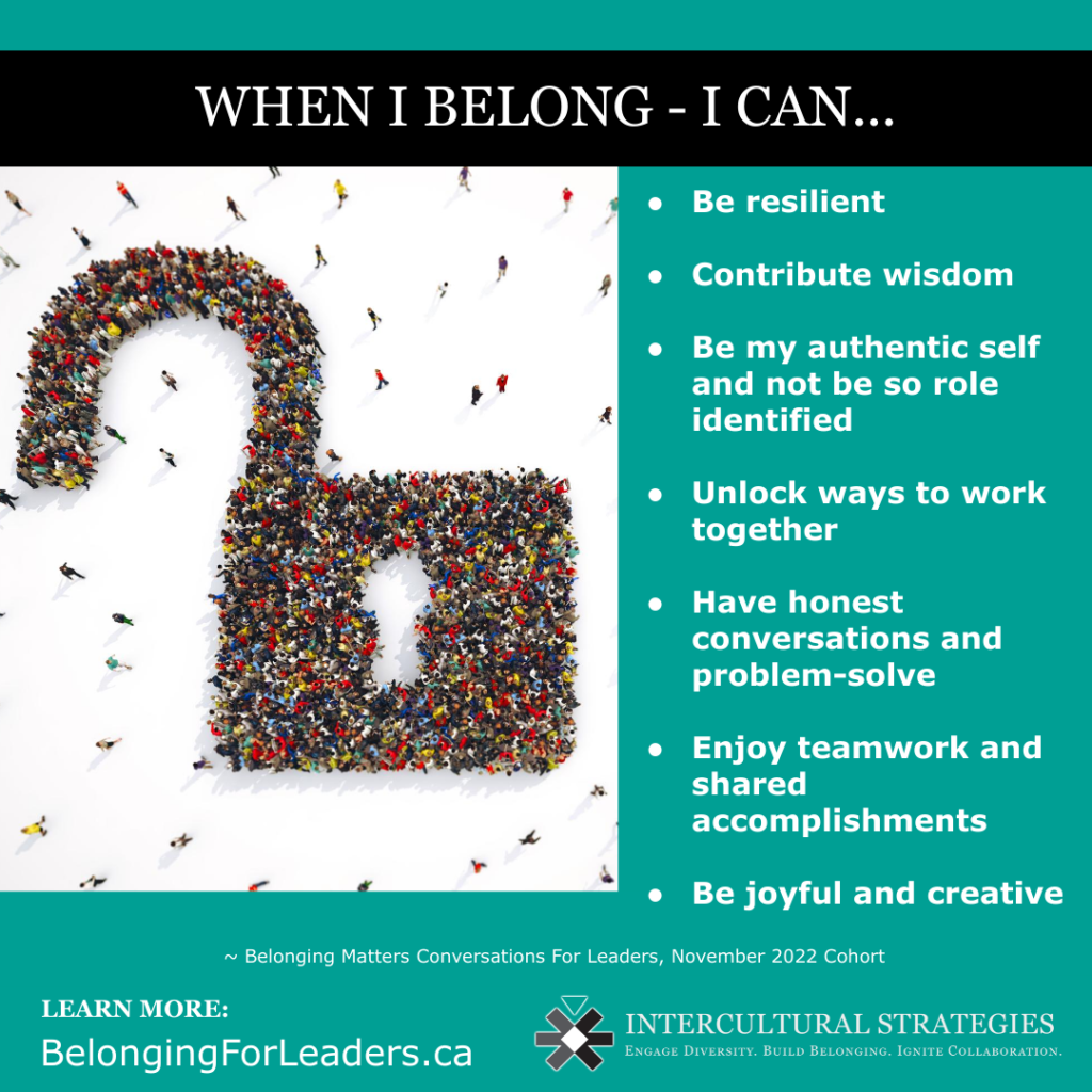 Belonging Matters Conversations For Leaders - Visual Legacies - November 2022 Cohort - Page 5